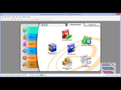 SQL Account - User Access Setting