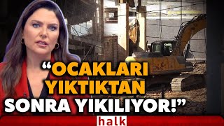 7 Işçinin Can Verdiği Kaçak Parfüm Fabrikasının Yıkımına Başlandı Ece Ünerden Sarsıcı Sözler