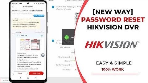 How to Recover or Forgot Password Hikvision Devices with Hik-Partner Pro App in Urdu Latest 2025