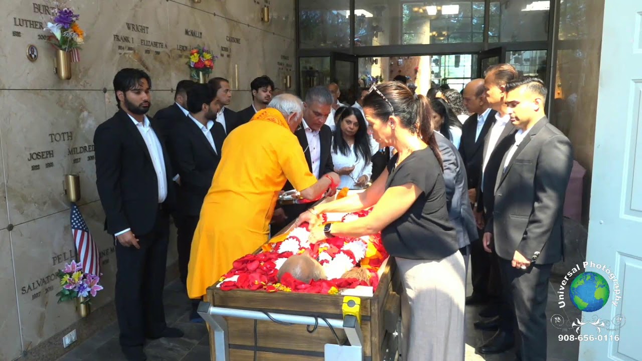 Maganbhai Patel's Funeral Ceremony