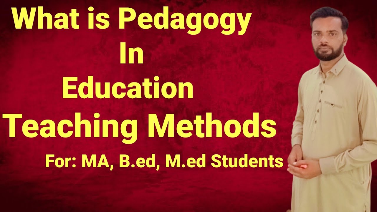 What is Pedagogy in Education/