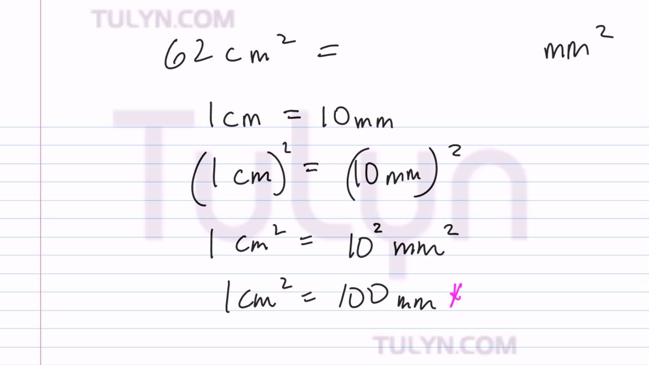 conversion of metric units squared centimeters to squared ...