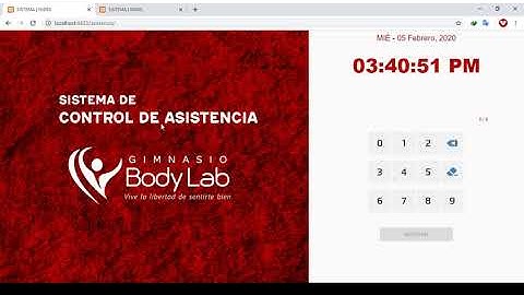 SISTEMA DE CONTROL DE ASISTENCIA (MYSQL, PHP Y JS)