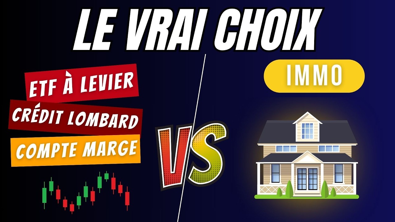S’endetter pour investir: Immo ou bourse ?