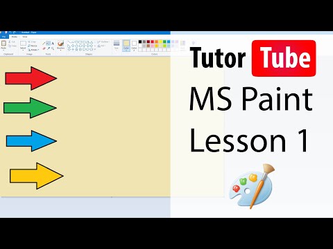 MS Paint Tutorial - Lesson 1 - Interface