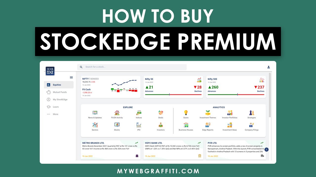 How to buy  Stockedge Premium using Credit Card, UPI and Other | Updated |  Stockedge