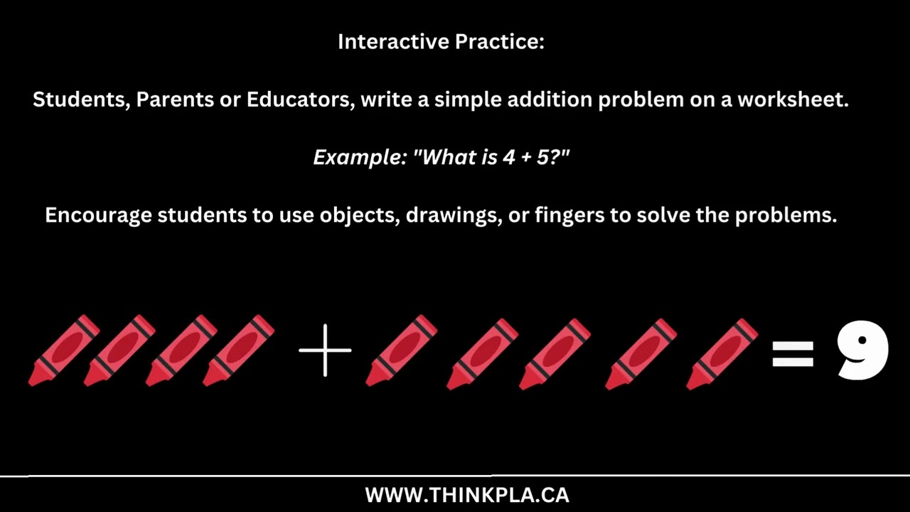 PLA Topic Explorer Series - Master Simple Addition!