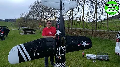 F4U Corsair - 1/4 XXL Fräser - 3100mm - Moki 250 - MSG Stiftland - Markus