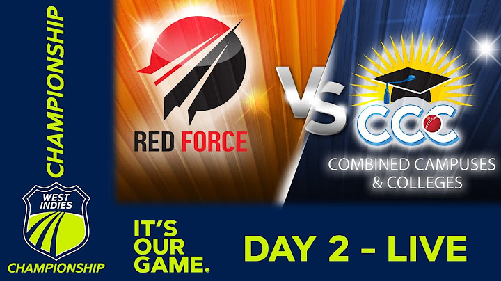🔴 LIVE Trinidad & Tobago vs CCC - Day 2 | West Indies Championship 2025 | 30th January #WIChamps