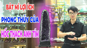 Vì Sao Hốc Thạch Anh Tím Là "Báu Vật" Phong Thủy?