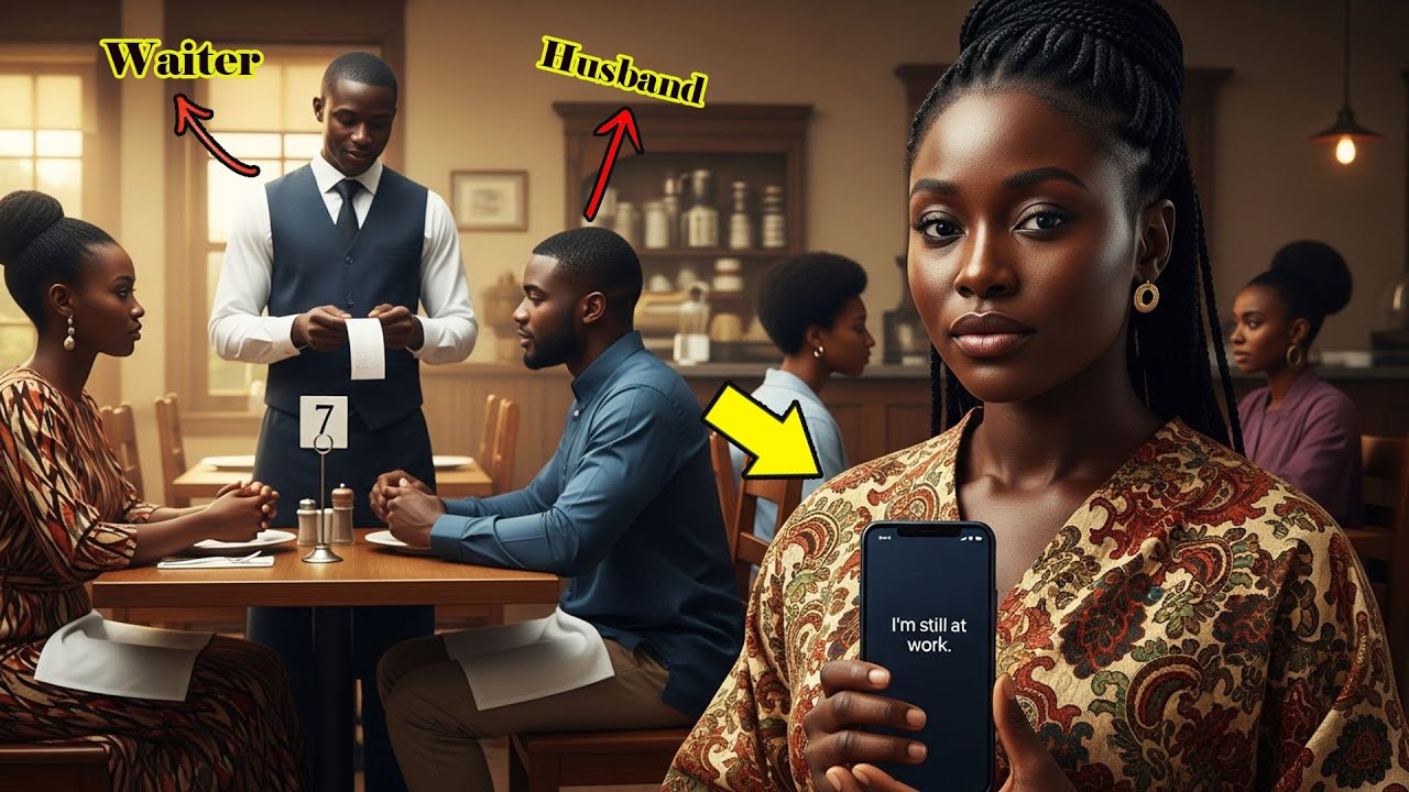 “‘I’m Still at Work,’ Her Husband Texted… Until a Waiter Revealed the Truth at Table 7”