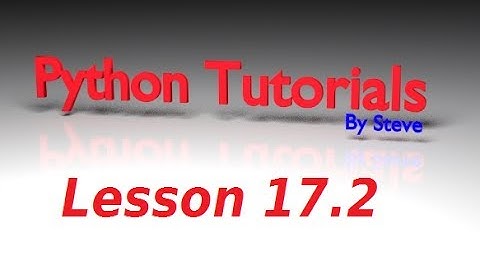 Python Tutorial v3.2.5 Lesson 17.2 - Using elif and else Continued