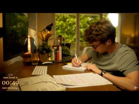 3-HOUR | Study With Me | Deep work, No break