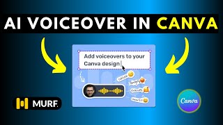 How to Add AI Voiceovers to Your Canva Designs, Videos, and Presentations | StepbyStep Tutorial