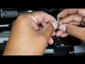 Replace chip reader pins on Epson Printer