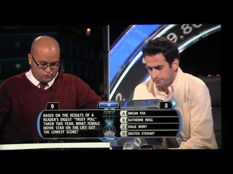 Paul Villaluz on Million Second Quiz- Bout 1