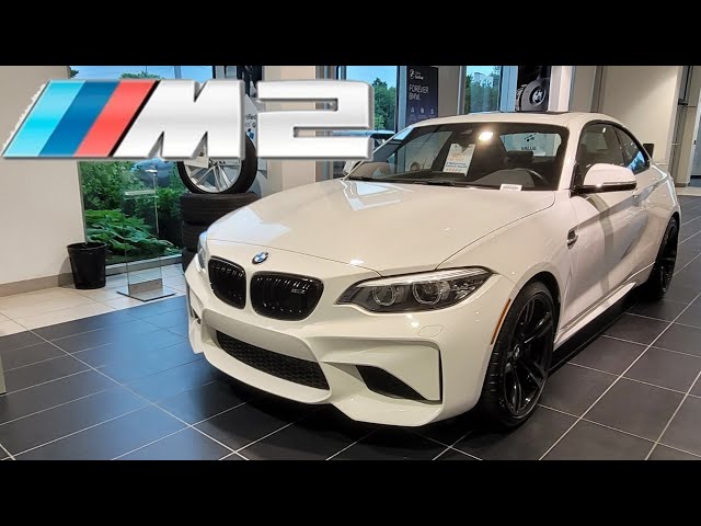 2018 Bmw M2 Alpine White 6 Speed Manual Transmission And M Performance  Exhaust - Youtube