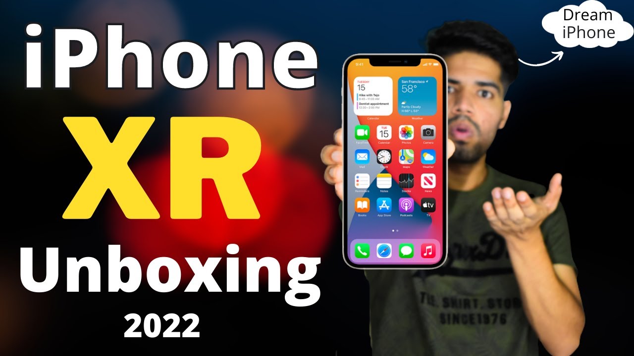 iPhone XR Unboxing 2022 | My First Dream iPhone 🥰📱