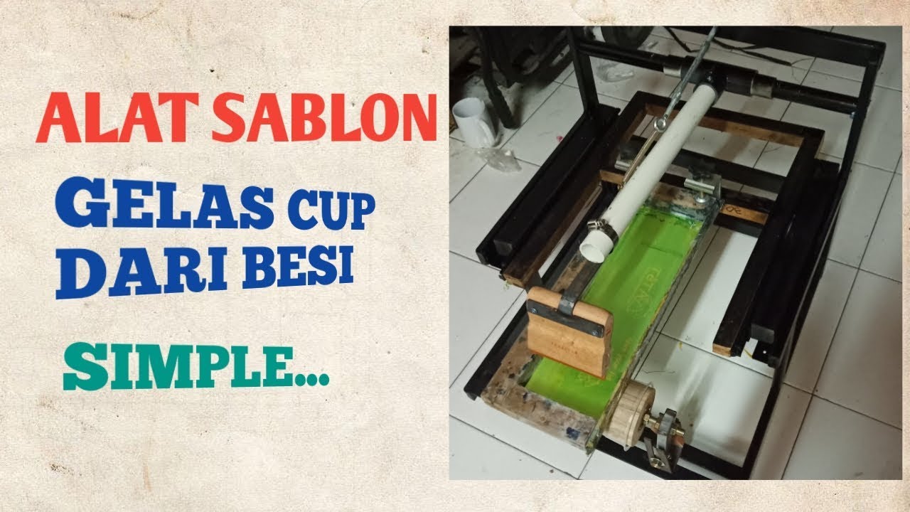 Jual Alat Sablon Gelas Semi Manual Kota Surabaya Bisnis Digital Indonesia Tokopedia