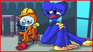 HUGGY WUGGY IS SO SAD WITH ENGINEER (POPPY PLAYTIME)| OGG animation