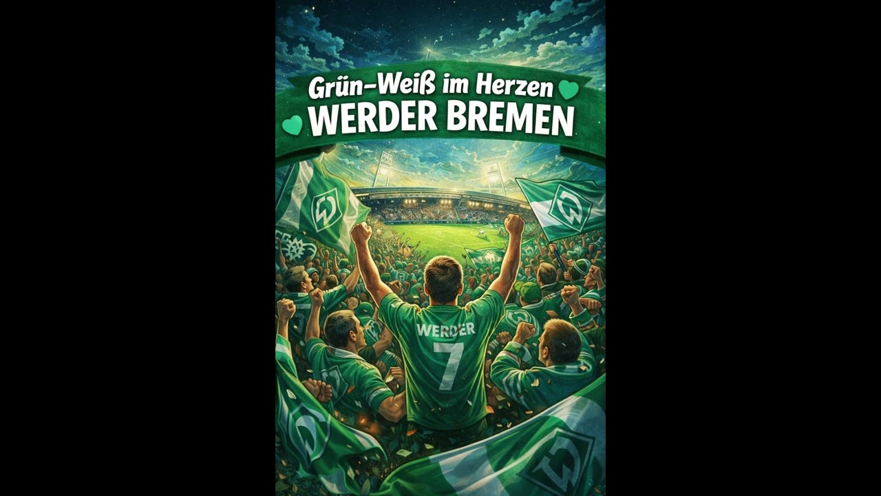 Grün  Weiß im Herzen Werder Bremen (KI- Song)