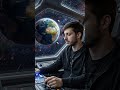 Control panel lights flash rapidly with beeping alarm sound effects. #space #earth #youtube #shorts