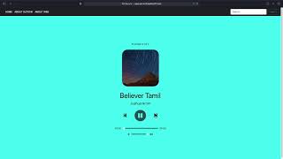 How I update my music player website and a short preview screenshot 5