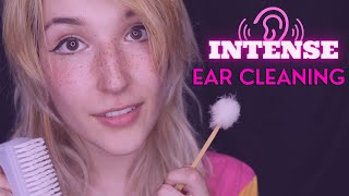 ASMR - INTENSE EAR CLEANING ~ Floofing, Picking, Oiling & Massaging Your Ears! ~