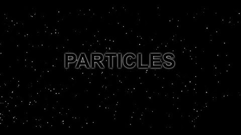 particles background | only html css and js | Easy tutorial |