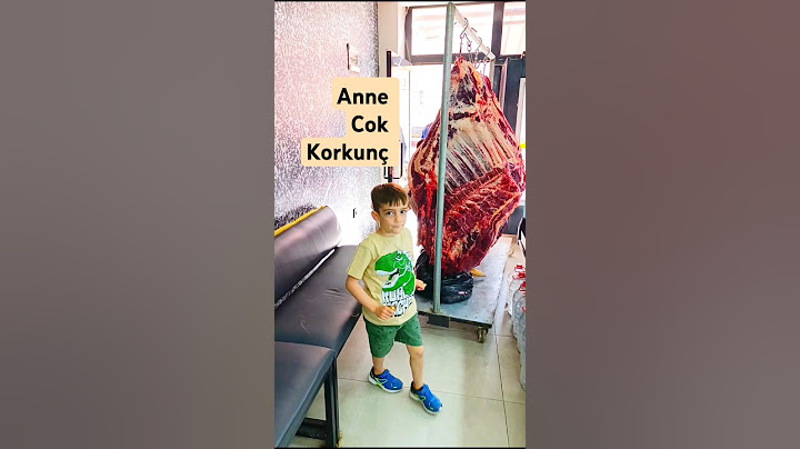 Ahmet Enes korkma o hayvan canlı değil . Korkacak bir şey yok Ahmet Enes baban yanında sakın korkma