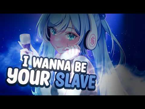 Nightcore I Wanna Be Your Slave Måneskin Sinnon Cover Lyrics 