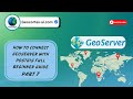 GeoServer Tutorial Part 7|Connecting GeoServer with PostGIS Database #geoserver #postgis #geoserver