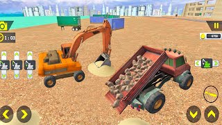 Building Construction House City  Part - 3 - Machine Work Duty Drive Game | Construction Gameplay #4 screenshot 5