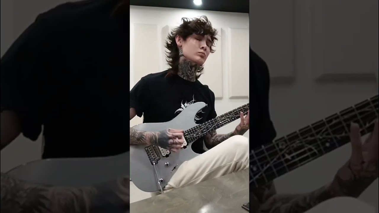 Polyphia Tim Henson S Top 5 Most Difficult Guitar Riffs Shorts Timhenson Viral