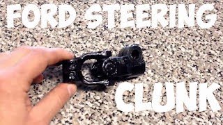 2008 Ford Escape Steering clunk issue fix.