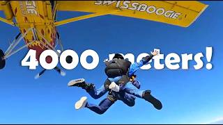 Jumping out of a plane from 4000m!