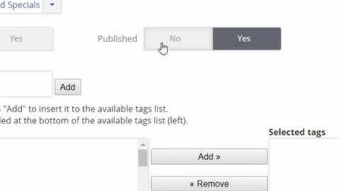 Joomla-K2-Article Editor Overview