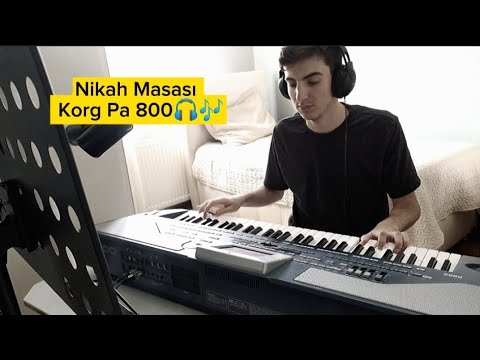 Nikah masası piyano, korg pa 800