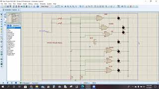 Simulation vedio of all gates in proteus along with truth table.