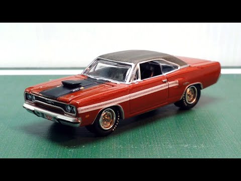 Unboxing & reviewing the 1/64 Plymouth GTX (1970) by Johnny