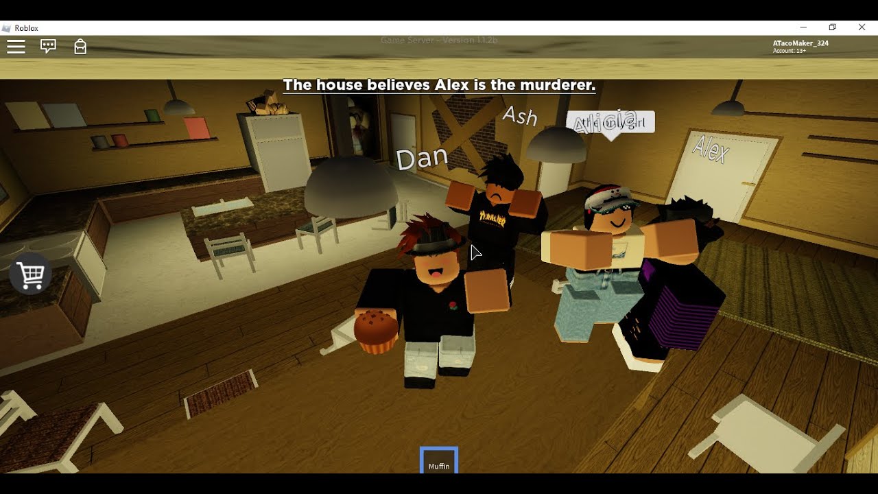 Let Me Dance With My Muffin Oh Yeah There S A Murder Roblox Flicker 1 Youtube - roblox muffin