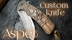 Custom knife 'Aspet'