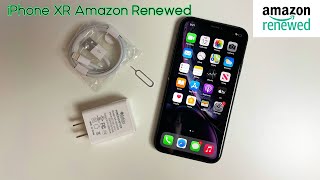 iPhone XR - Amazon Renewed - Unboxing and Quick Look!