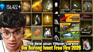 GW BORONG BORONG IVENT FREE FIRE TERBAIK DI TAHUN 2026 EH MALAH HOKI BANGET? 😱