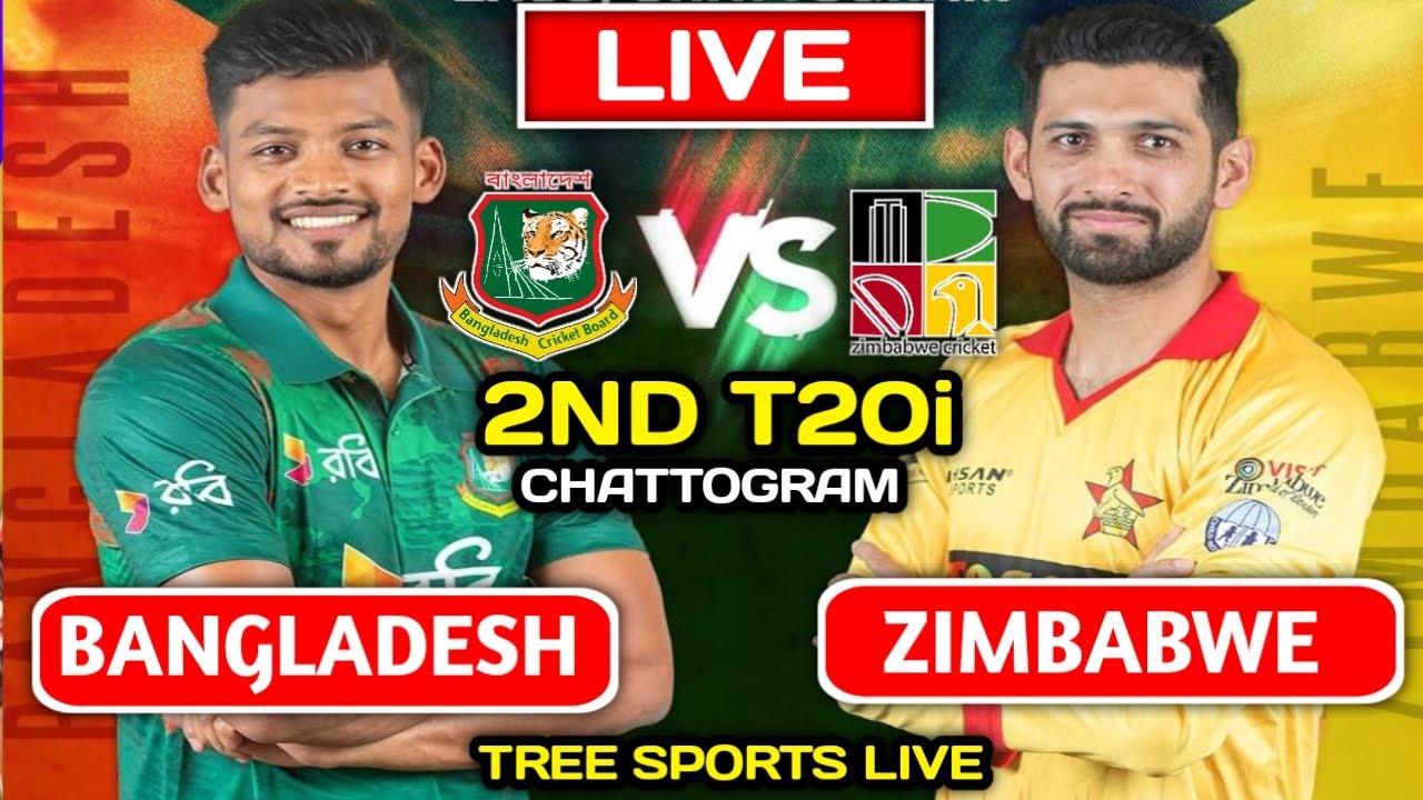 Bangladesh vs Zimbabwe 4th T20 live match today Bangladesh vs Zim Live cricket score YouTube