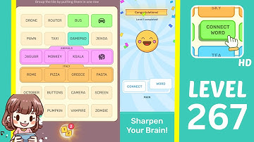 Connect Word Level 267 Answers Walkthrough