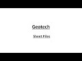 Sheet Piles - Geotech (Soil Mechanics) - GATE - CIVIL ENGG