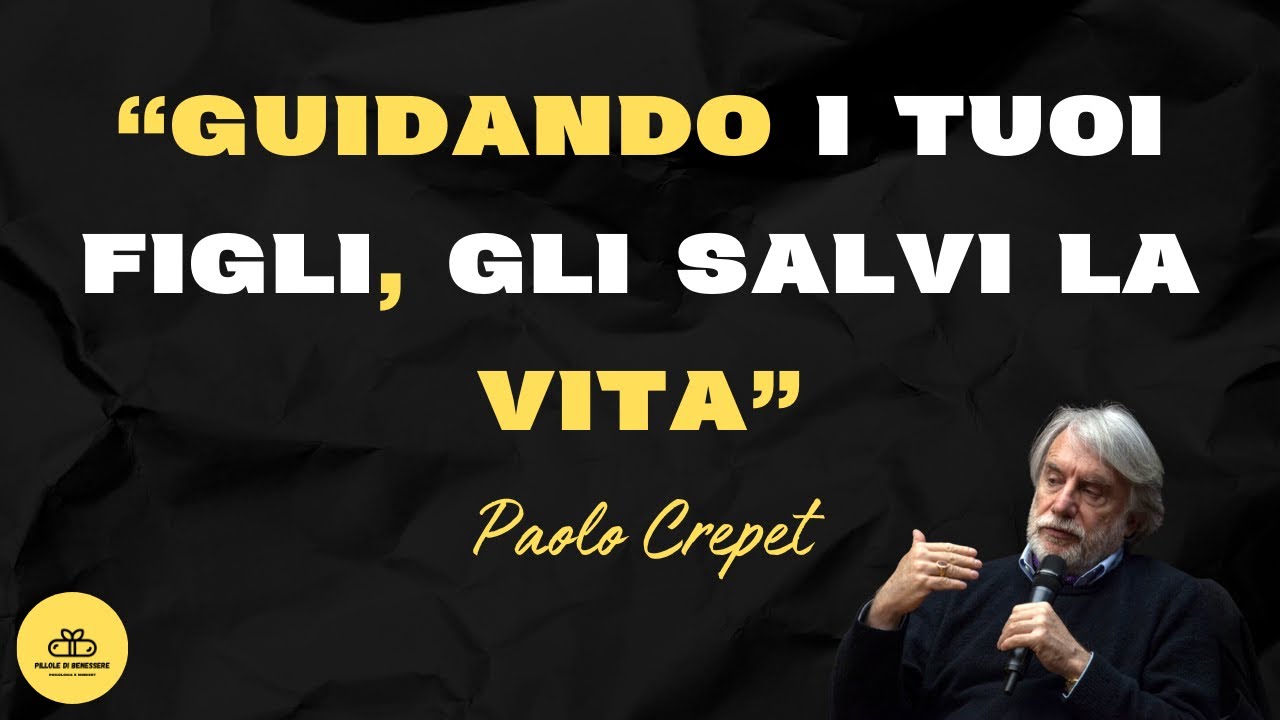 se AMI i tuoi figli, ASCOLTA questo discorso di Paolo Crepet sull ...