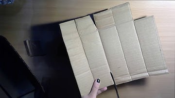 How to Make Your Own FREE Cardboard Shipping Box Simple DIY!