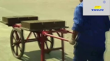 Operation-QT4-26 automatic cement paving brick machine, concrete hollow block machine（2020））